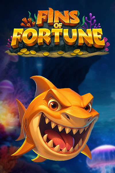 Cover of the slot Fins of Fortune in the Casinova lobby