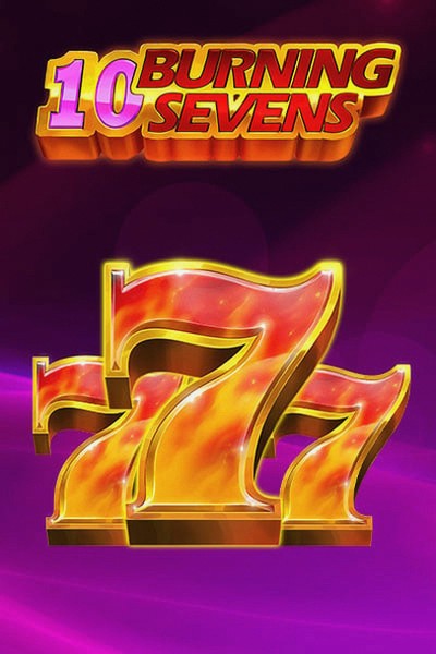 Cover of the slot 10 Burning sevens in the Cleobetra Casino lobby