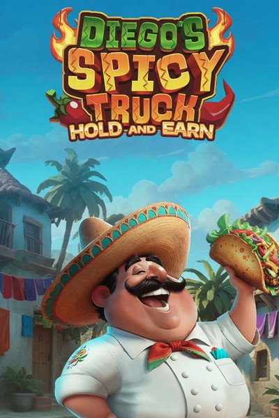 Cover of the slot Diego's Spicy Truck in the Cleobetra Casino lobby