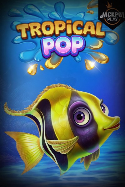 Cover of the slot Tropical Pop Jackpot Play in the Betwest Casino lobby