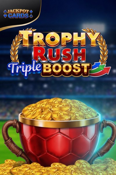 Cover of the slot Trophy Rush Triple Boost in the Cleobetra Casino lobby